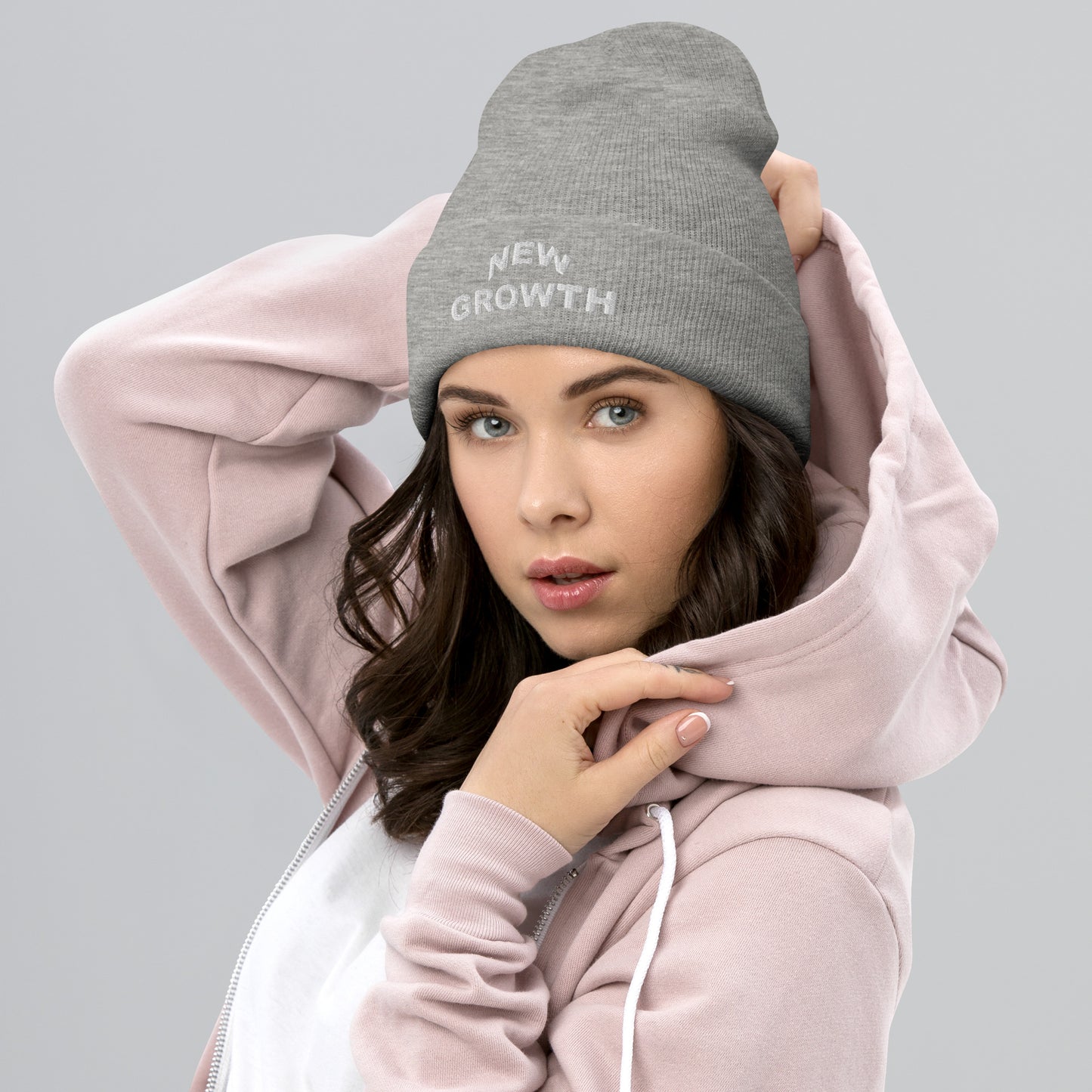 New Growth Cuffed Beanie - NEW GROWTH ESSENTIALS