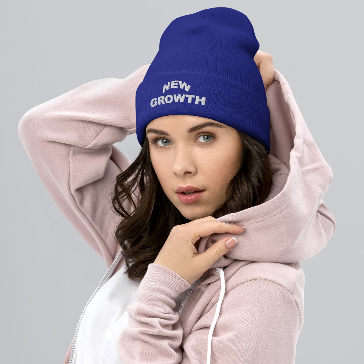 New Growth Cuffed Beanie - NEW GROWTH ESSENTIALS