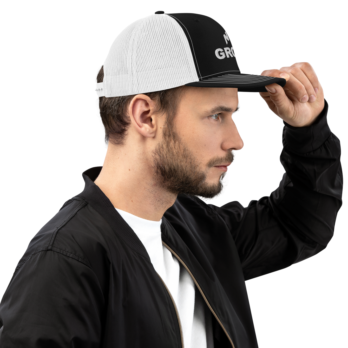 New Growth Trucker Cap - NEW GROWTH ESSENTIALS